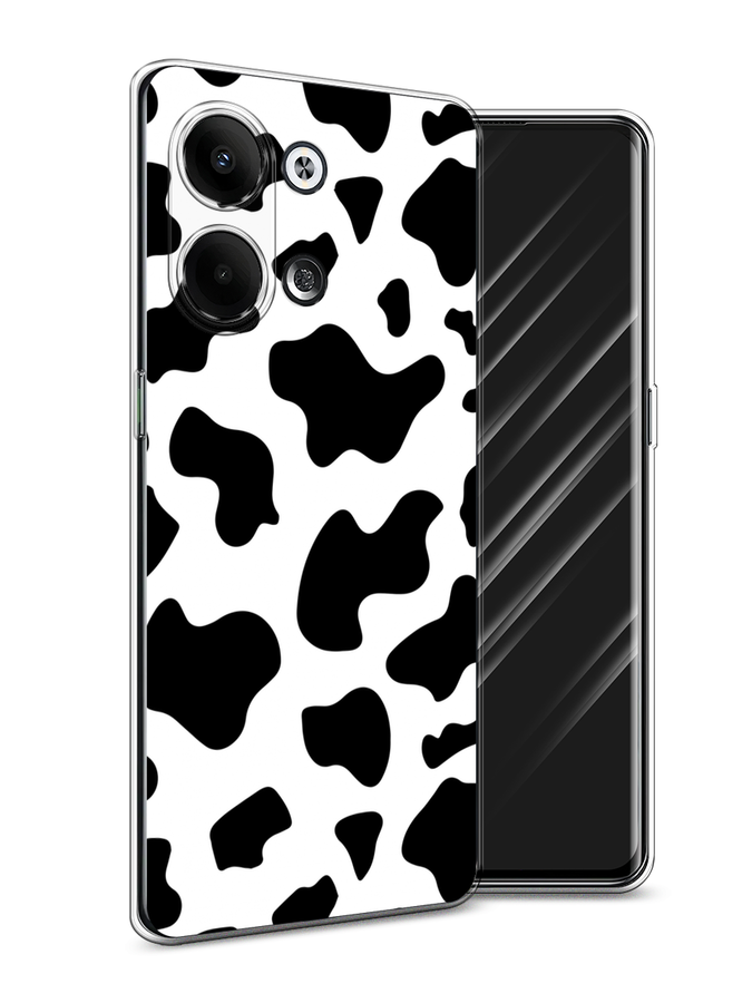 

Чехол Awog на Oppo Reno 9 "Пятна коровы", Белый;черный, 2512750-1