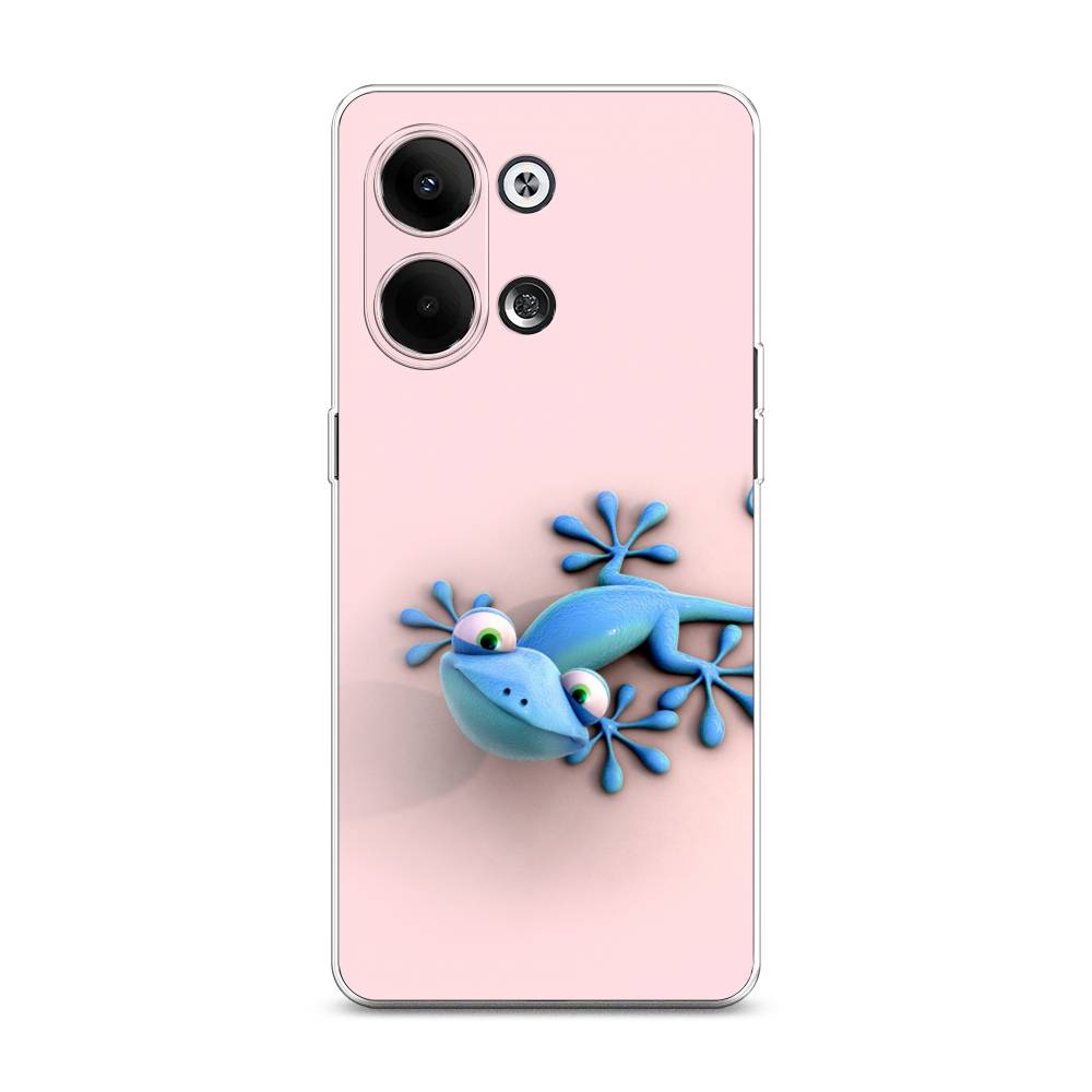 

Чехол Awog на Oppo Reno 9 "Голубая ящерка", 2512750-2