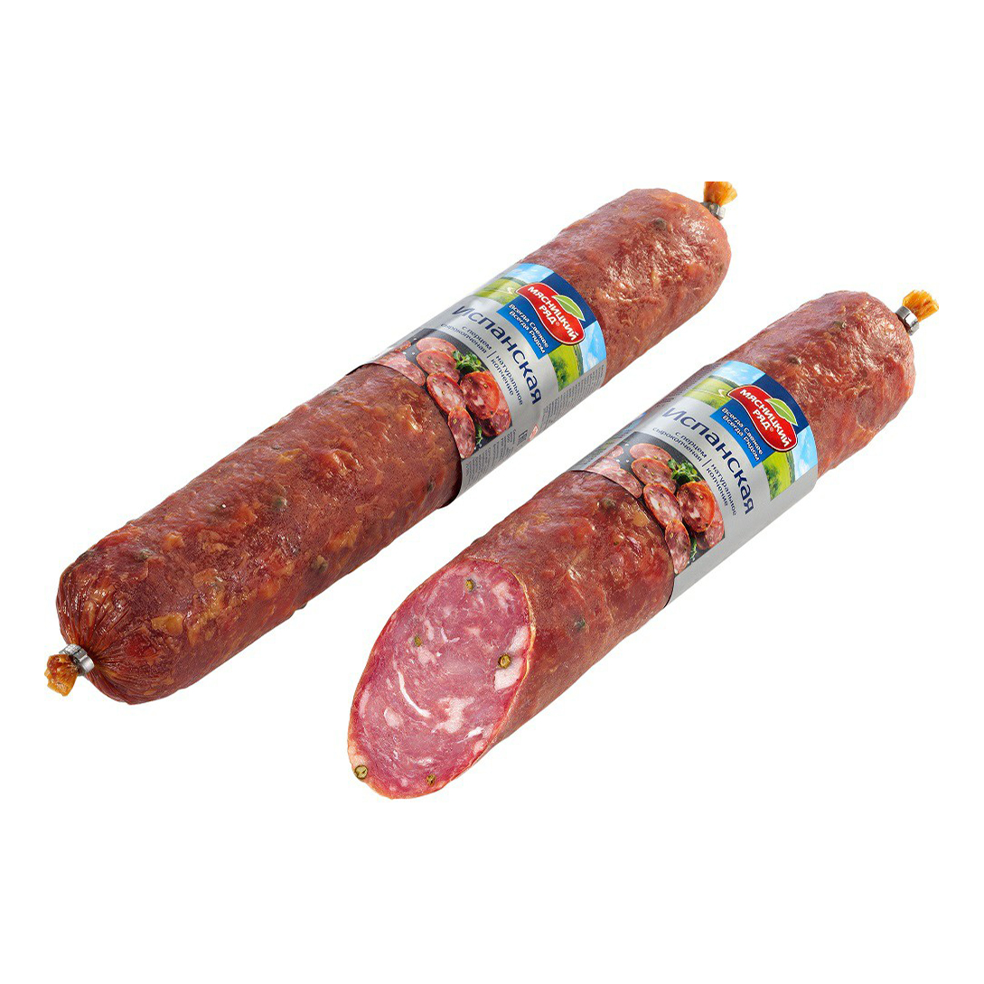 

Колбаса сырокопченая Мясницкий Ряд Испанская с перцем