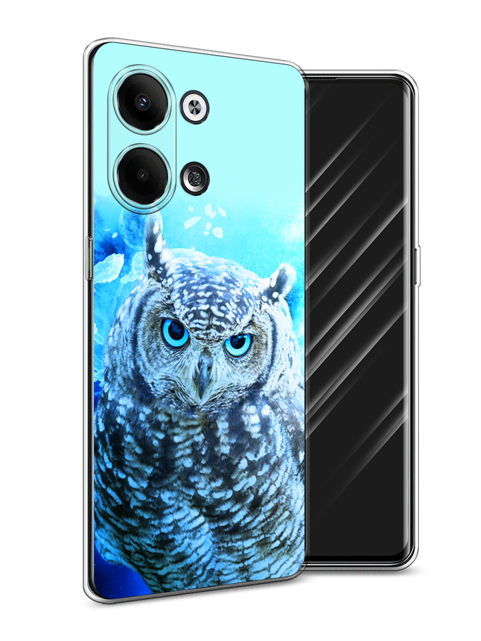 

Чехол Awog на Oppo Reno 9 "Сова арт 7", Синий;голубой, 2512750-1