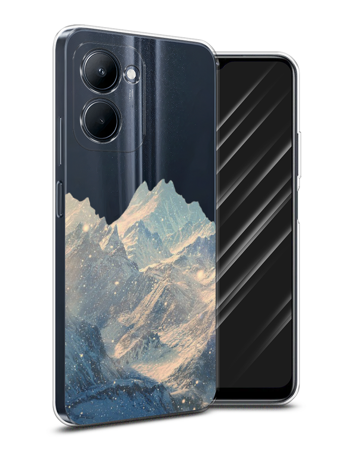 

Чехол Awog на Realme C33 "Горы арт 2", Серый, 2511350-10