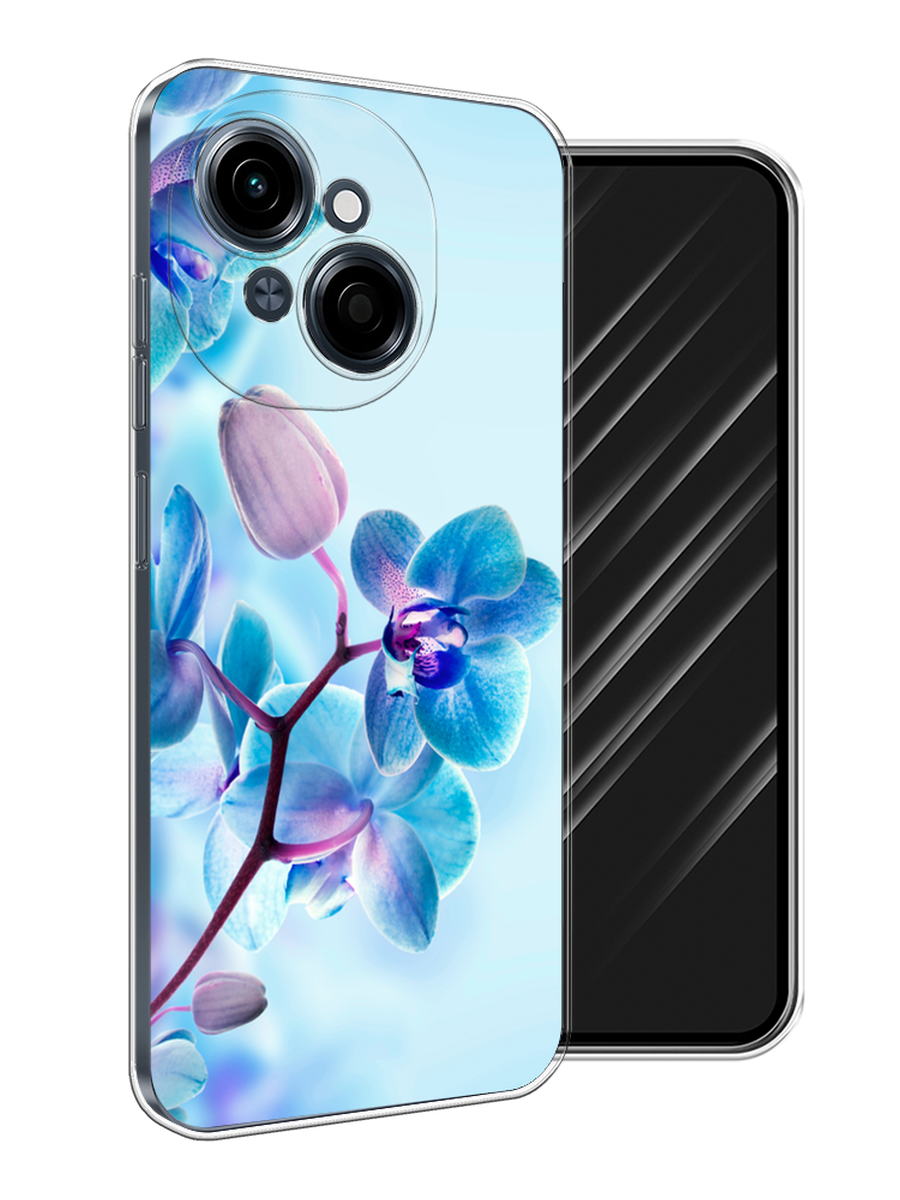 

Чехол Awog на Tecno Spark Go 1/Pop 9 "Голубая орхидея", Голубой;синий;фиолетовый, 309450-1