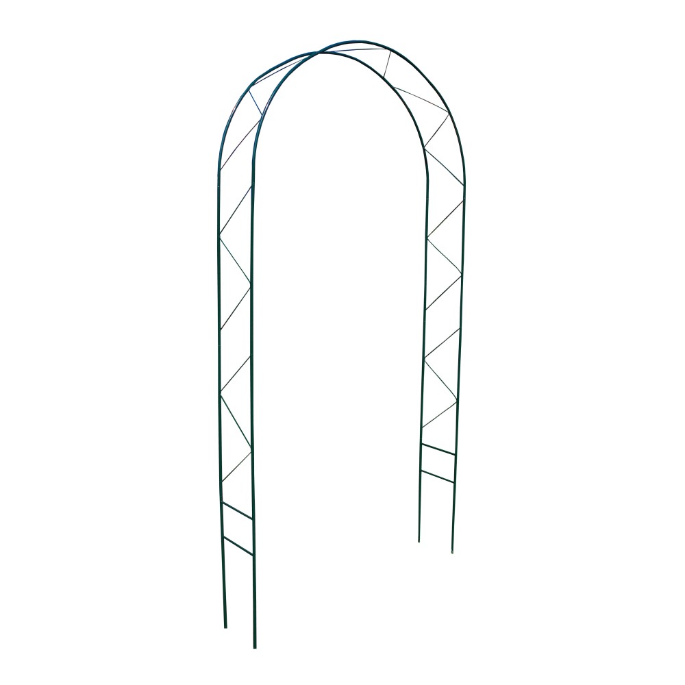 Садовая арка металлическая 936000917 230 х 50 см 1 шт. 100065757529 зеленый