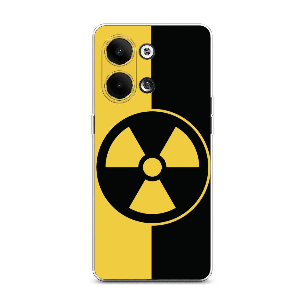 

Чехол Awog на Oppo Reno 9 "Эмблема черно-желтая", Желтый;черный, 2512750-9