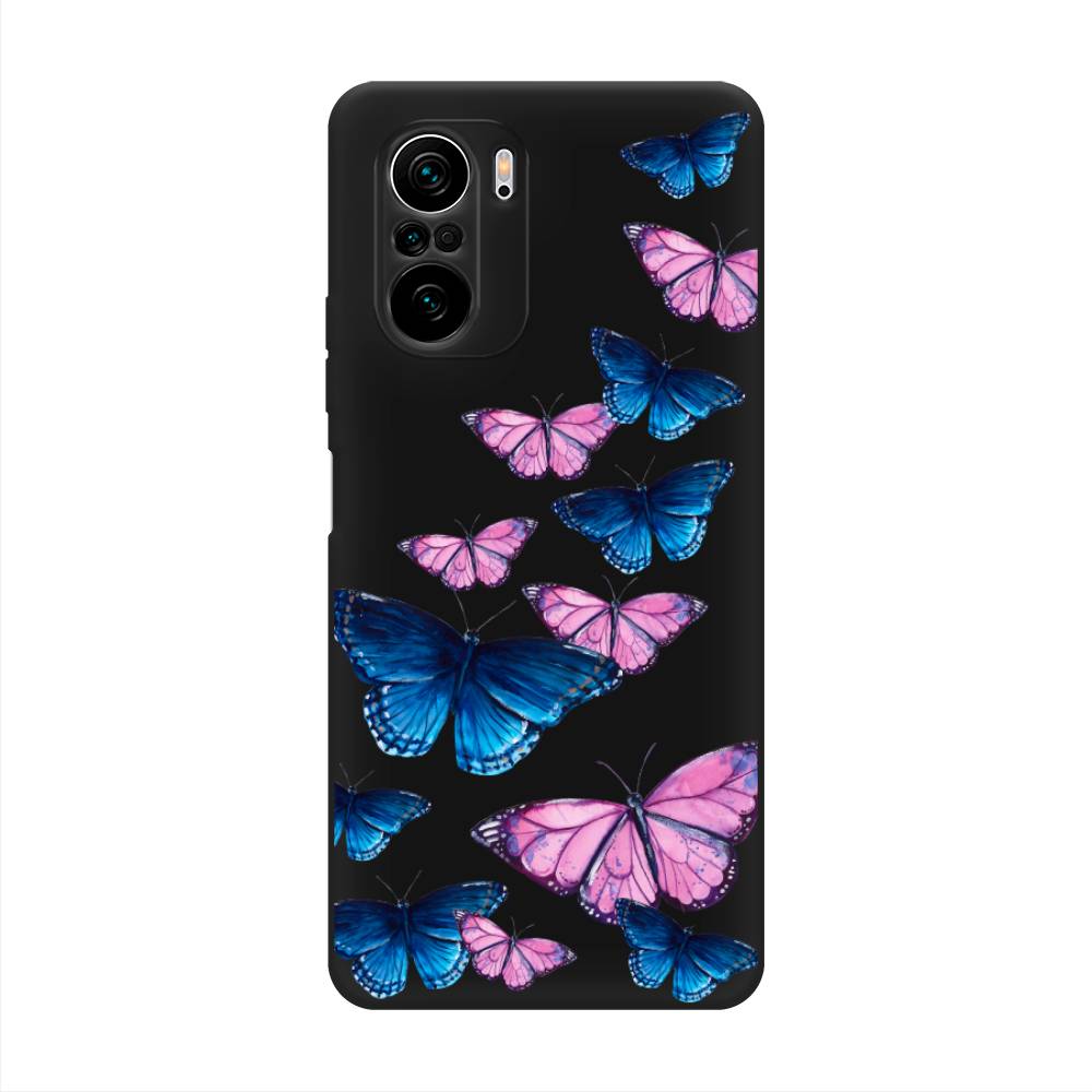 

Чехол Awog на Poco F3/Redmi K40/Mi 11i "Полет бабочек", Разноцветный, 310152-1