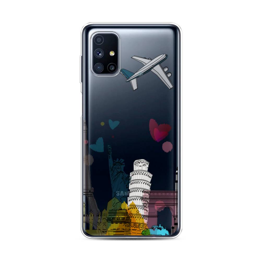 

Чехол Awog на Samsung Galaxy M31s / Самсунг M31s "Самолет путешествий", Желтый, 2101450-10
