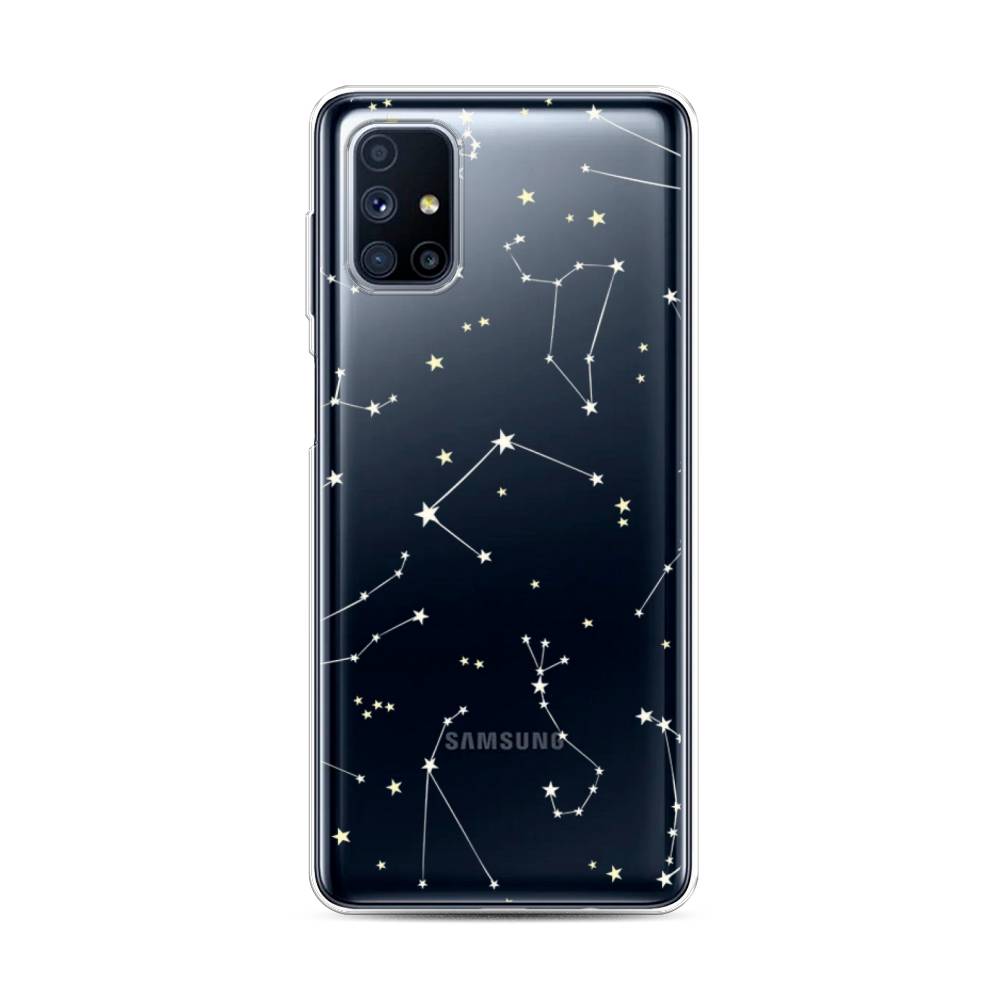 

Чехол Awog на Samsung Galaxy M31s / Самсунг M31s "Созвездия", Прозрачный;серый;бежевый, 2101450-7