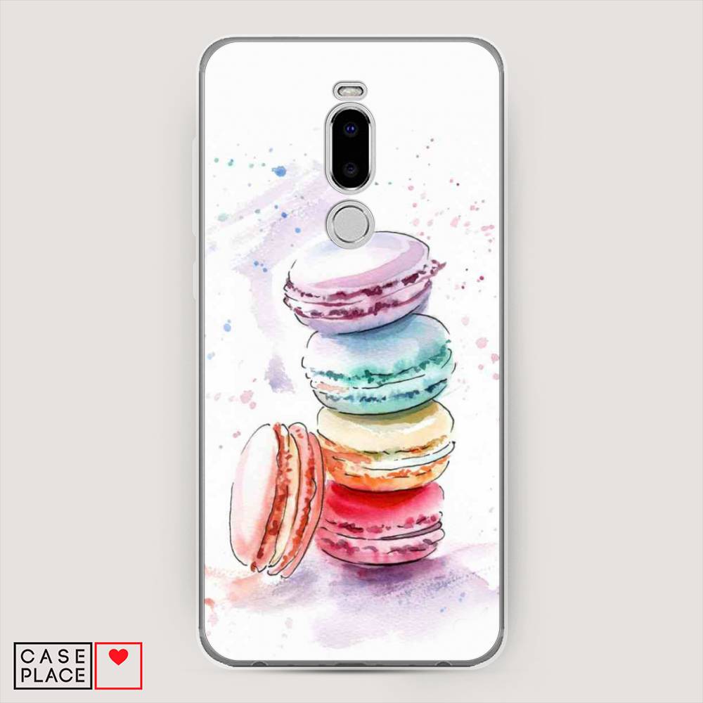

Чехол Awog на Meizu Note 8 "Пирамидка макарони 2", Желтый, 73050-10