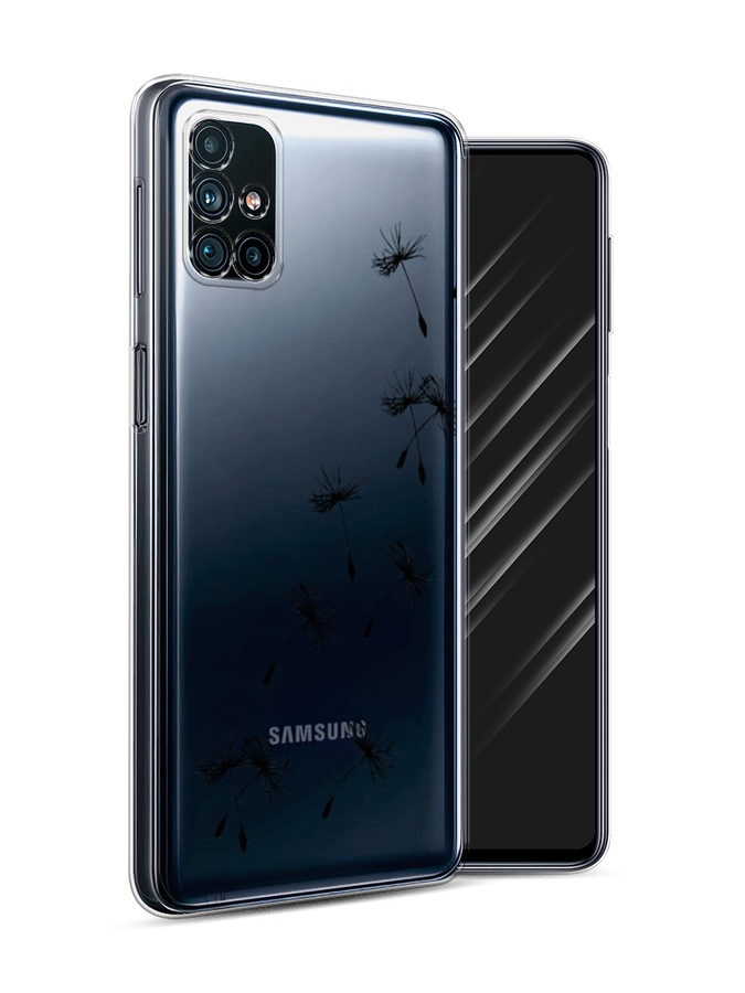 

Чехол Awog на Samsung Galaxy M31s / Самсунг M31s "Летящие одуванчики", Черный, 2101450-8