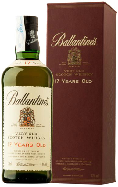 

Виски Ballantine's, 17 летней выдержки