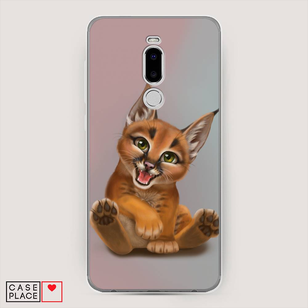 

Чехол Awog на Meizu Note 8 "Малыш рыси", Оранжевый;серый, 73050-1