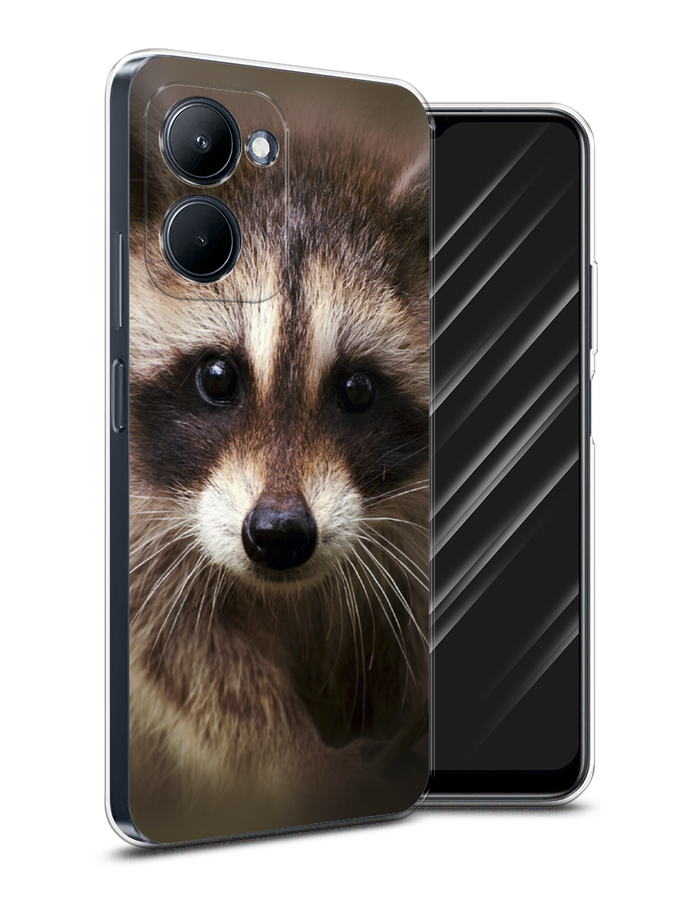 

Чехол Awog на Realme C33 "Енот", Коричневый, 2511350-1