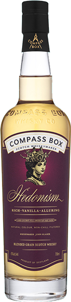 фото Виски compass box hedonism, в подарочной упаковке