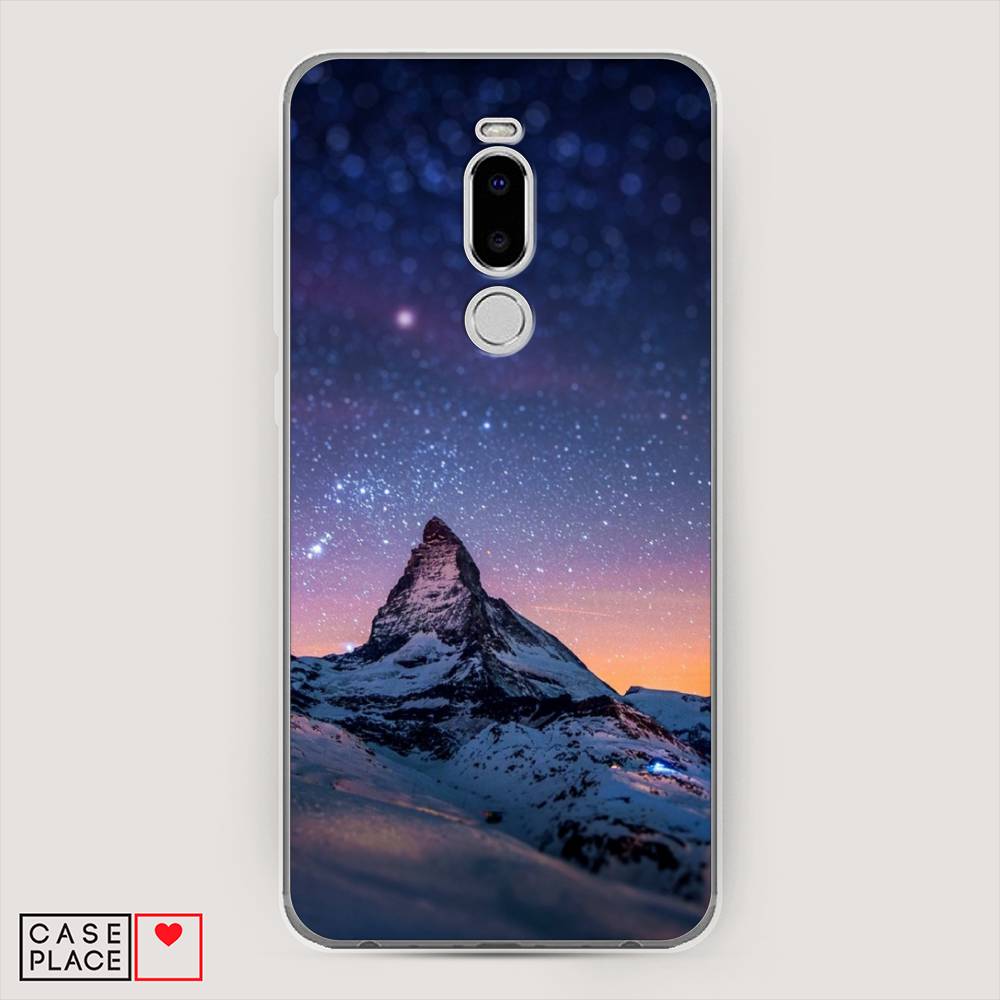 

Чехол Awog на Meizu Note 8 "Ночные пейзажи 5", Фиолетовый, 73050-4