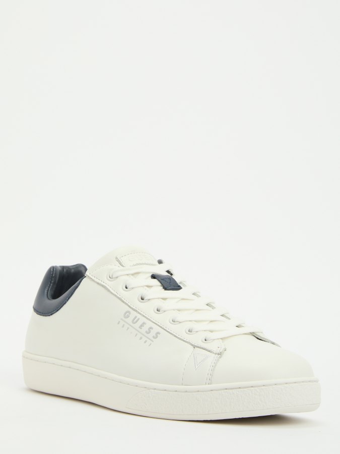 

Кеды мужские GUESS FMTNOLFAB12 белые 46 EU, Белый, FMTNOLFAB12