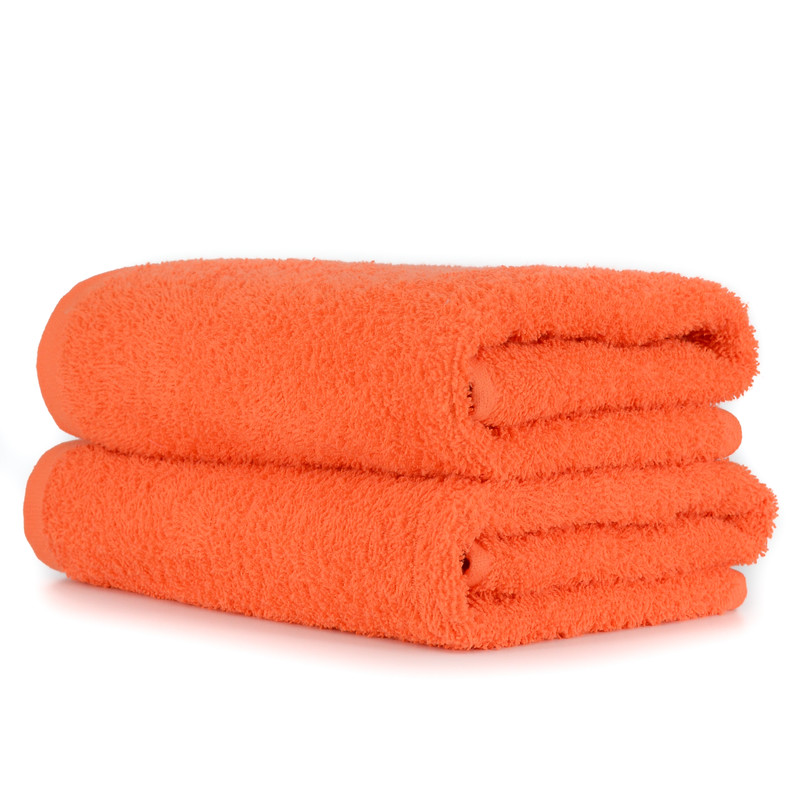 Набор полотенец DreamTEX махровых 2шт 30х50см для рук оранжевый