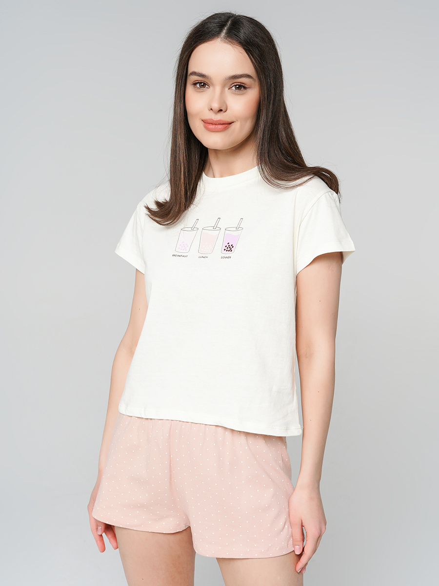 

Пижама женская ТВОЕ 89566 бежевая XS, 89566