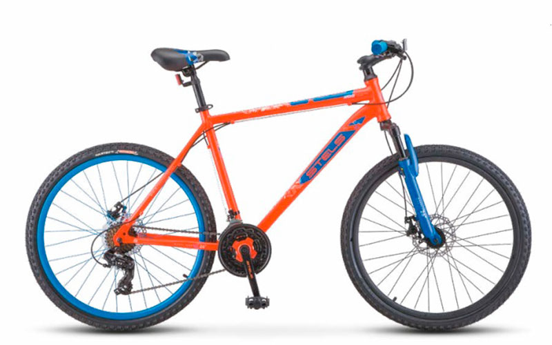 Велосипед STELS NAVIGATOR-500 MD 26, колесо 26, рост 18, сезон 2023-2024 красный