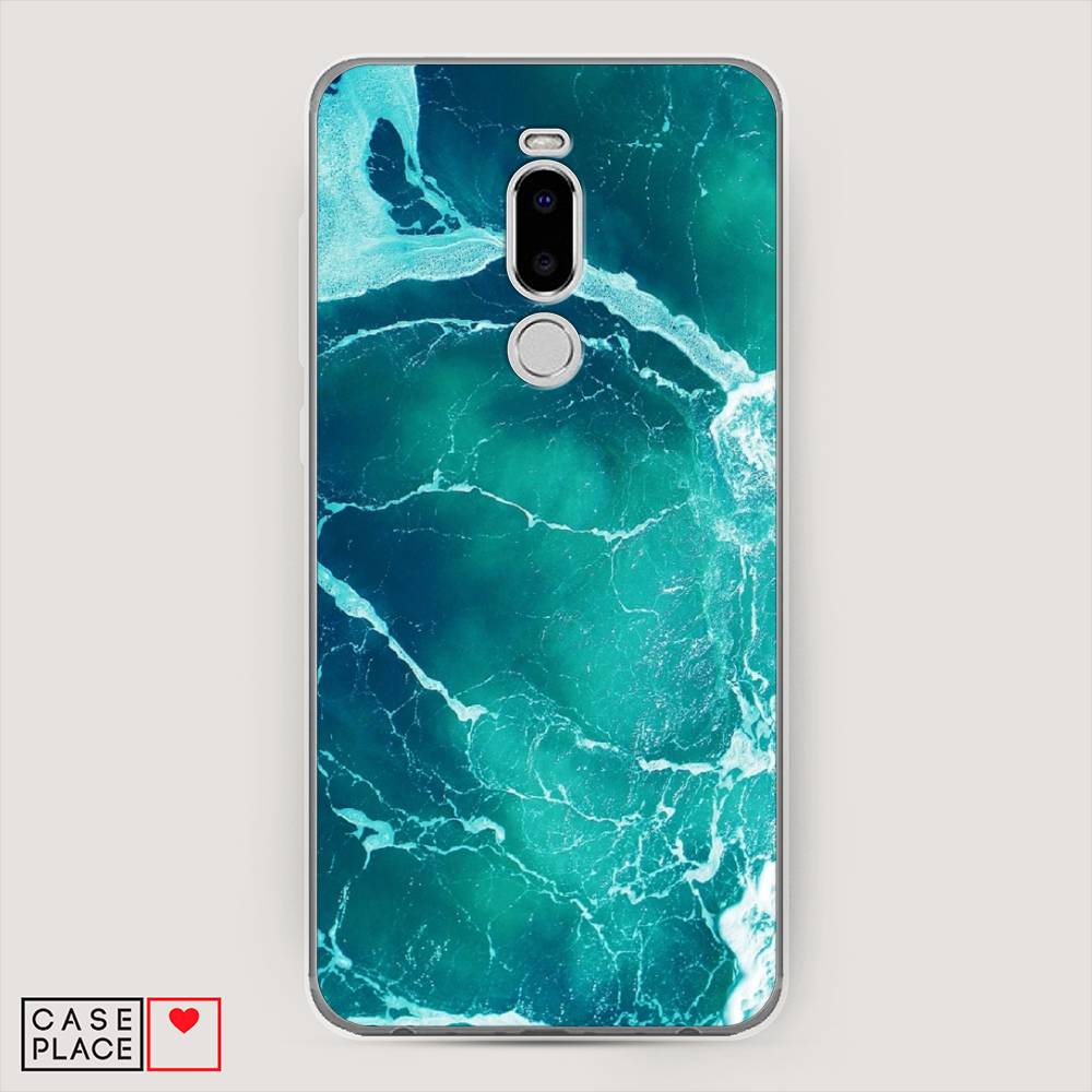 

Чехол Awog на Meizu Note 8 "Изумрудный океан", Голубой;синий, 73050-4
