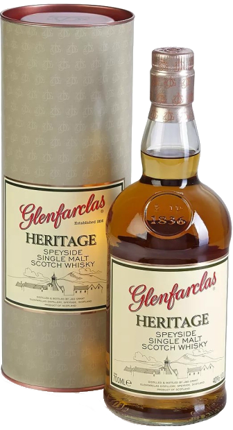 

Виски Glenfarclas, Heritage, в тубе
