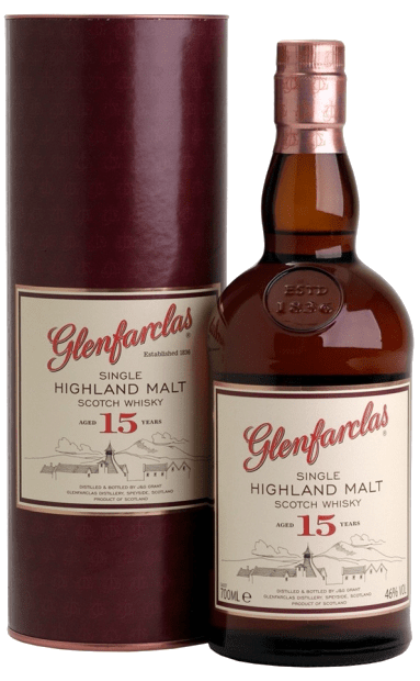 Виски Glenfarclas, 15 летней выдержки