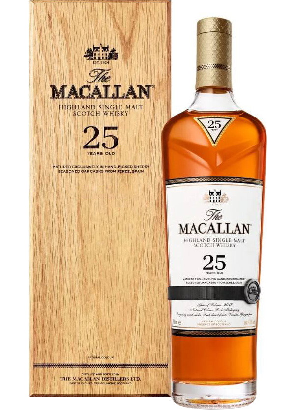 

Виски Macallan, 25 летней выдержки