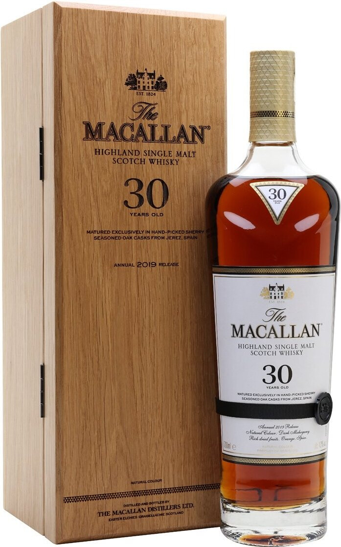 

Виски The Macallan 30 Year Old, gift box