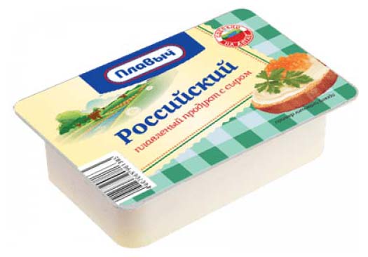 

Плавленый продукт Плавыч Российский 50% 90 г
