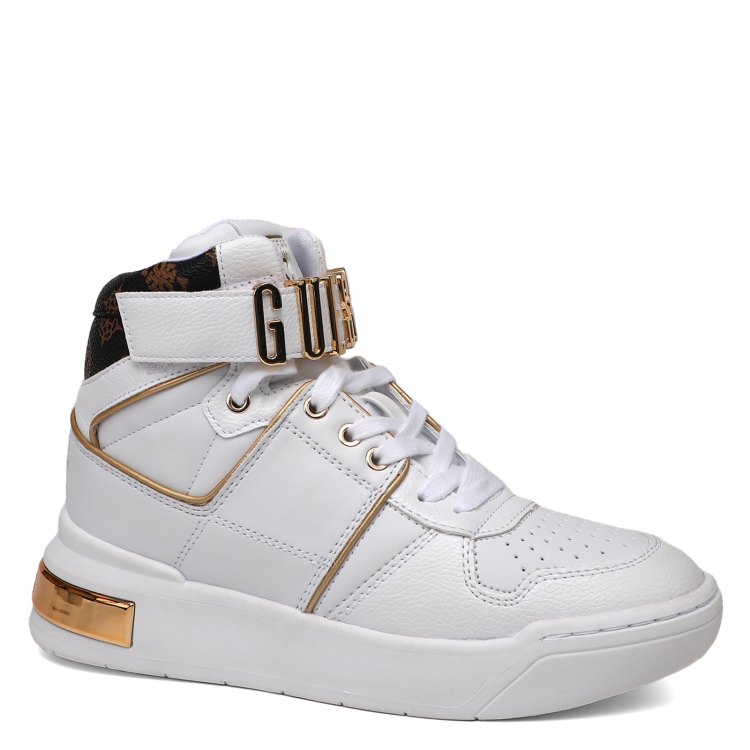 

Кеды женские Guess FLPCR3FAL12 белые 38 EU, Белый, FLPCR3FAL12