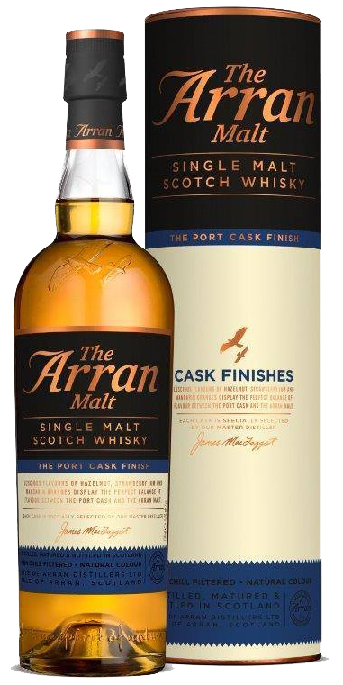 Виски Arran Port Cask Finish, в тубе