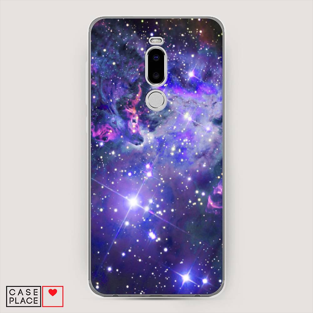 

Чехол Awog на Meizu Note 8 "Яркая галактика", Фиолетовый, 73050-4