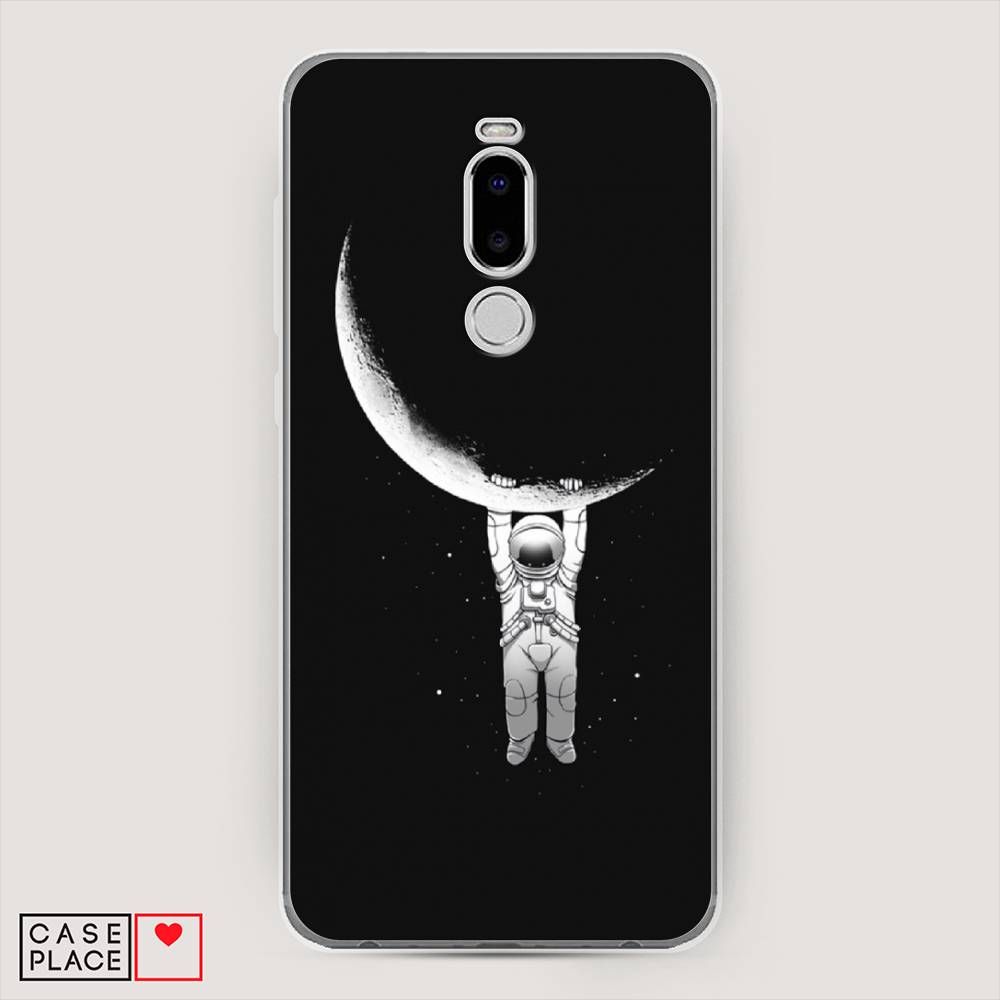 

Чехол Awog на Meizu Note 8 "Космонавт", Белый;черный, 73050-4