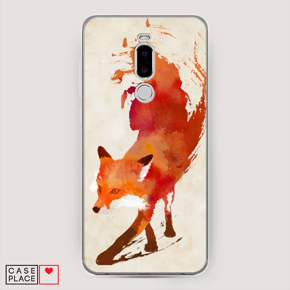

Чехол Awog на Meizu Note 8 "Лиса", Оранжевый, 73050-10