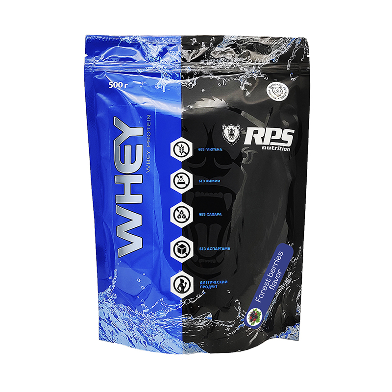 RPS Nutrition Whey Protein, 500 г, вкус: лесная ягода