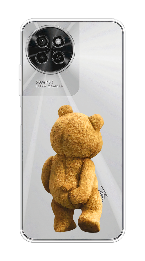 

Чехол на Itel S23 "Медвежья спина", Коричневый;прозрачный, 3201450-1