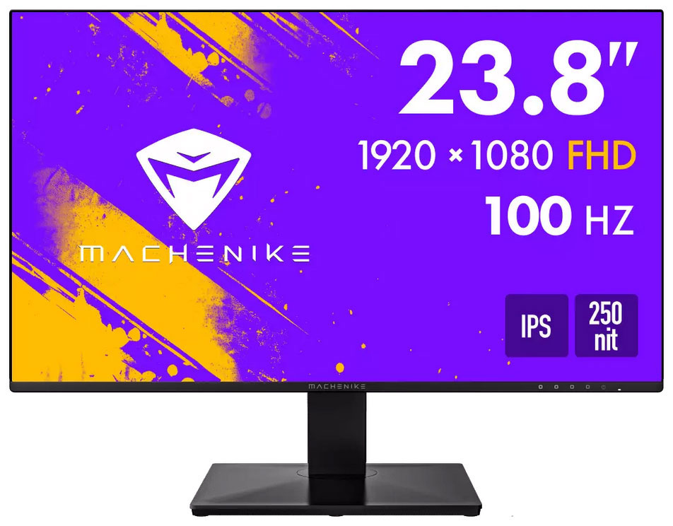 23.8" Монитор Machenike MKF24F100 черный 100Hz 1920x1080 IPS