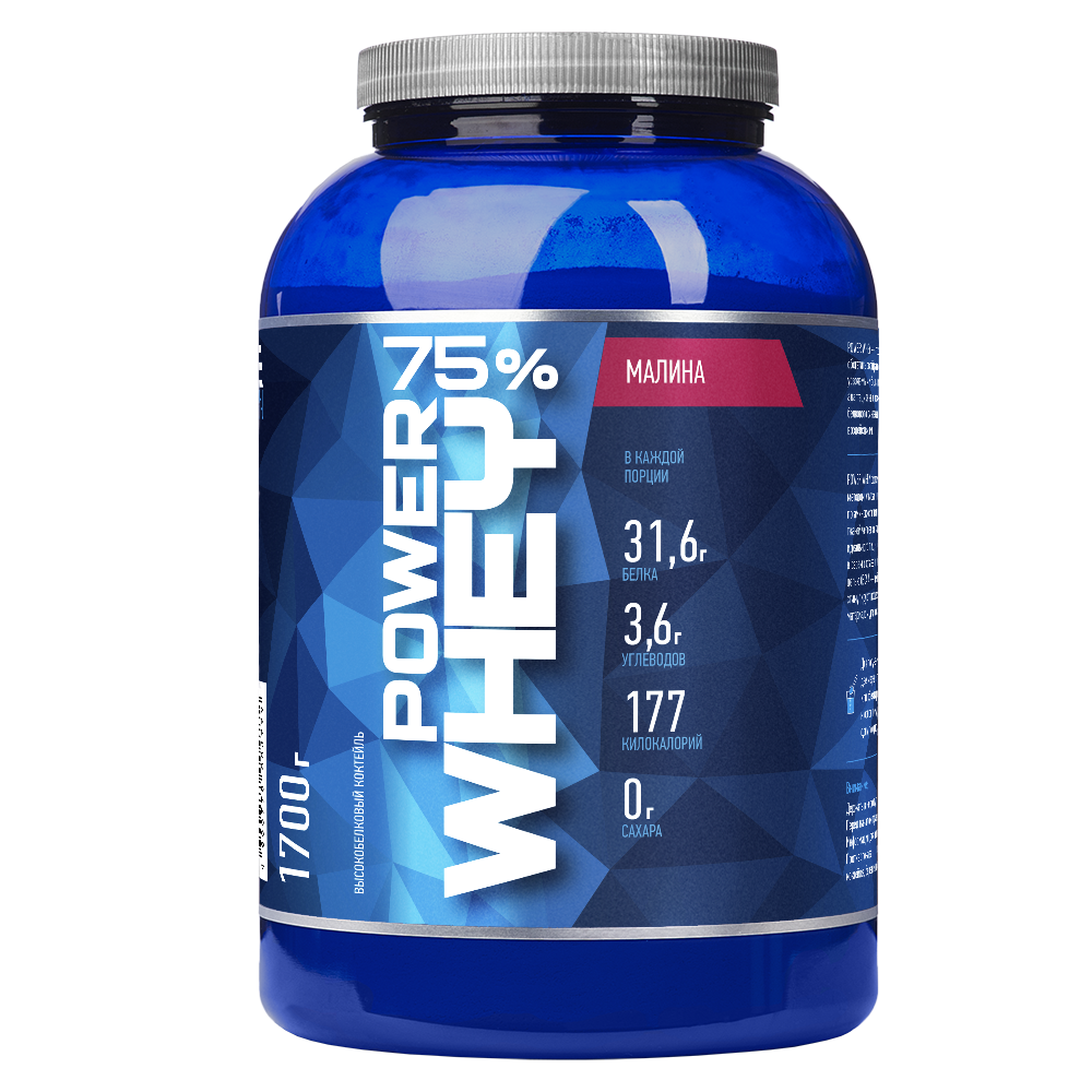 RLine Power Whey, 1700 г, вкус: малина