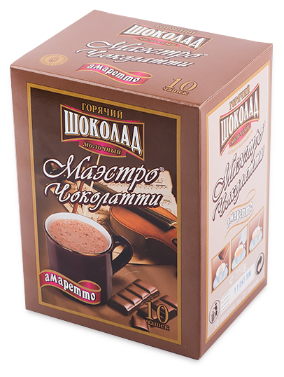 

Горячий шоколад Маэстро Чоколатти Амаретто молочный 250 г