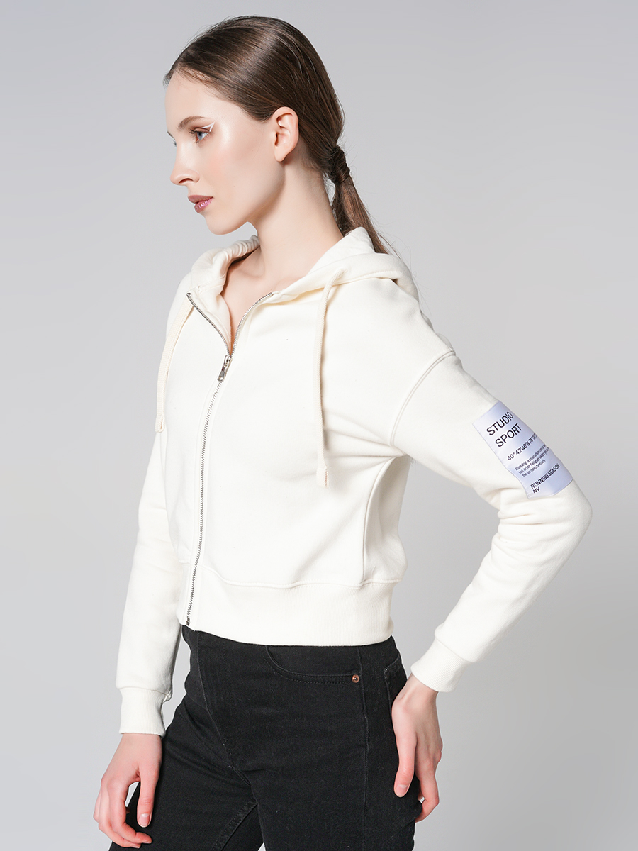 

Толстовка женская ТВОЕ 89367 бежевая XS-S, 89367