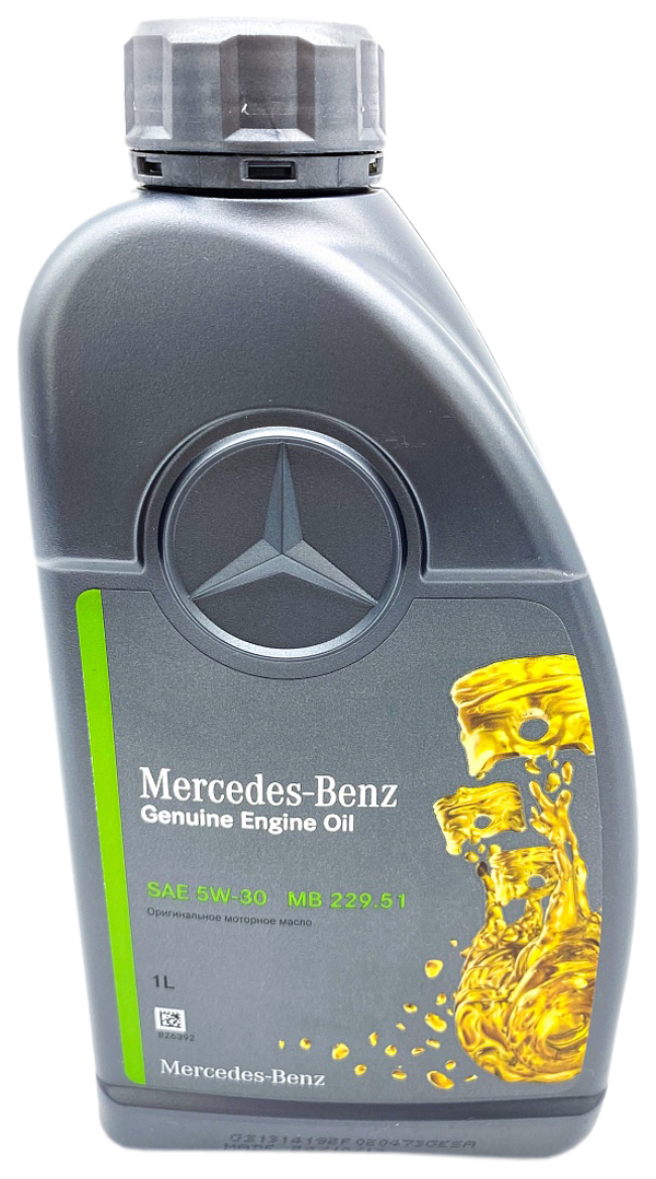 Моторное масло Mercedes-Benz cинтетическое Mb229.51 5W30 1л
