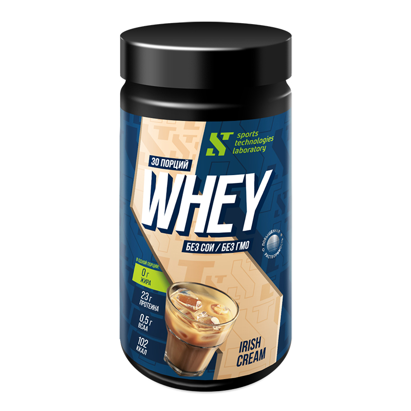 Sport's Technologies Laboratory WHEY 80, 920 г, вкус: ирландский виски