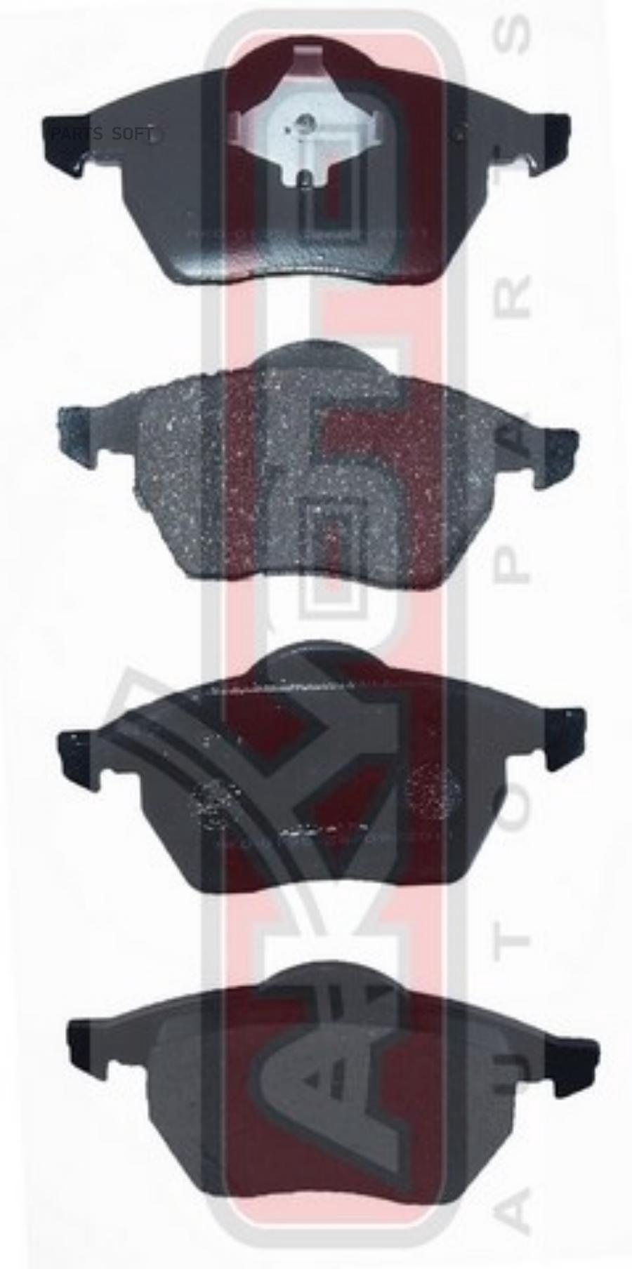 

Тормозные колодки Akyoto передние дисковые с датчиком AKD0195