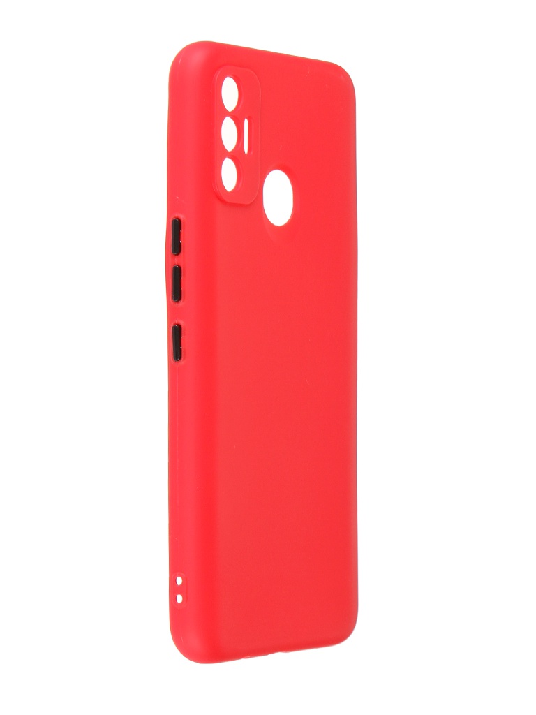 фото Чехол neypo для tecno spark 7 soft matte red nst23162