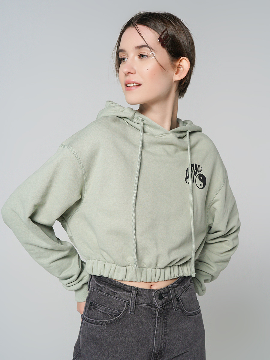 

Свитшот женский ТВОЕ 89812 зеленый M, 89812