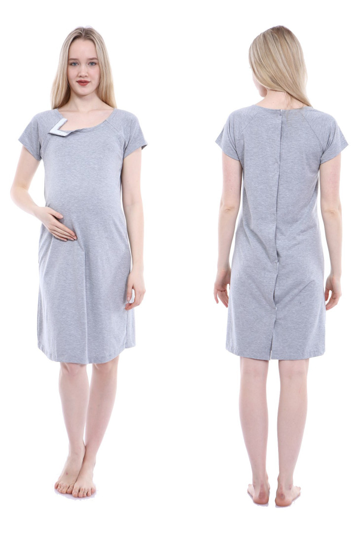 

Ночная сорочка для беременных Luvmabelly 59235 серая XL (товары доставляются из-за рубежа), 59235