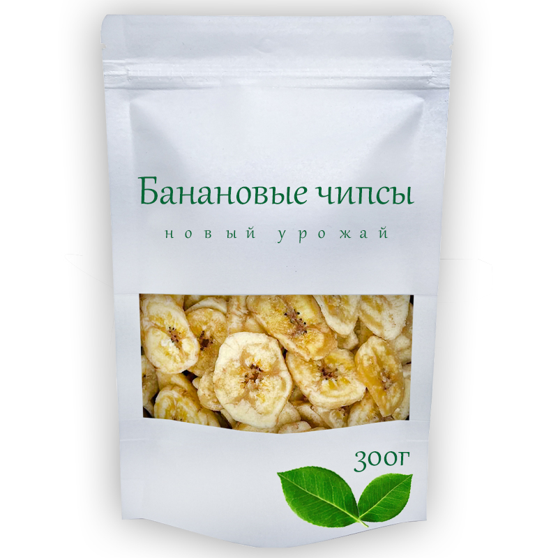 Банановые чипсы Ядро вкуса! без сахара, 300г