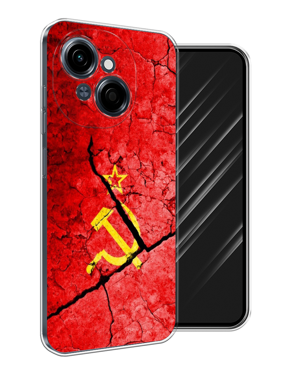 

Чехол Awog на Tecno Spark Go 1/Pop 9 "СССР", Красный;черный;желтый, 309450-1