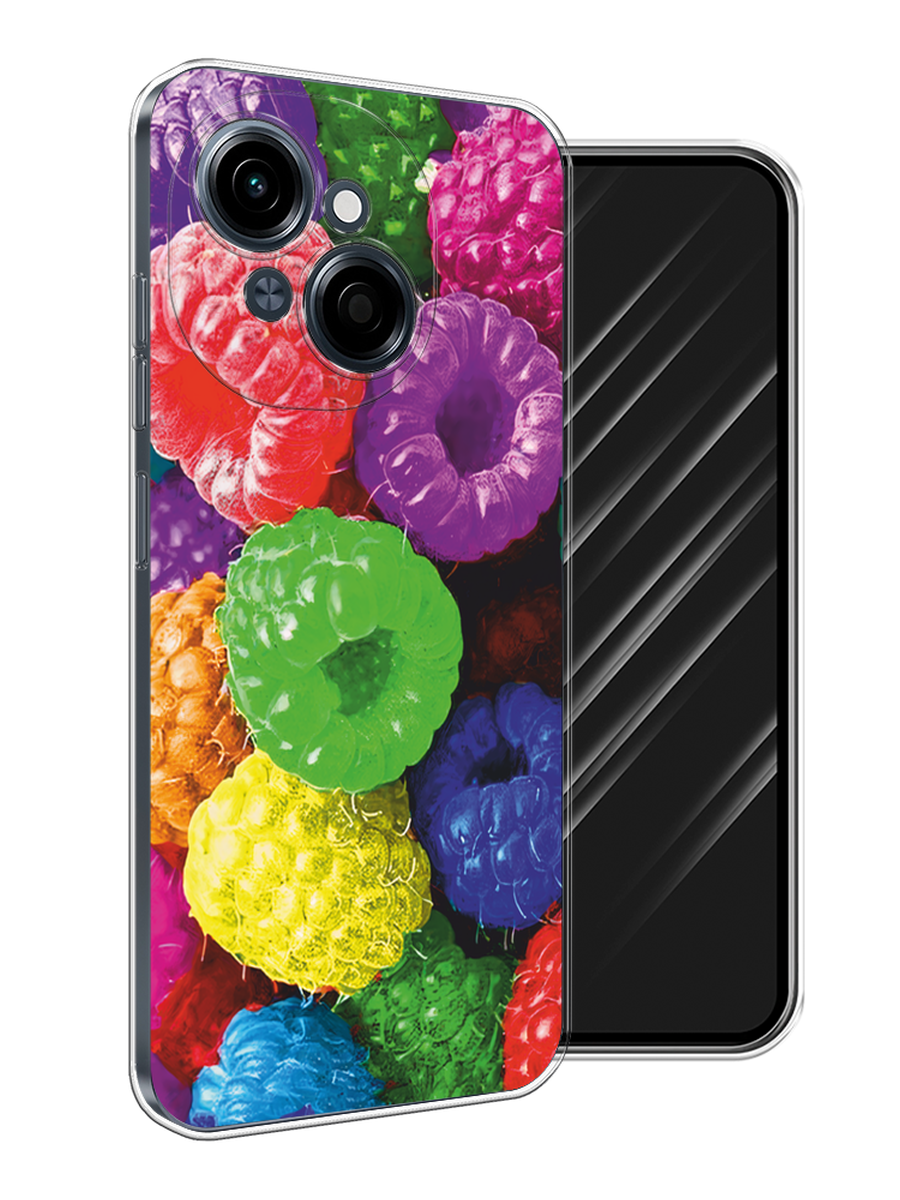 

Чехол Awog на Tecno Spark Go 1/Pop 9 "Разноцветная малина", Разноцветный, 309450-1