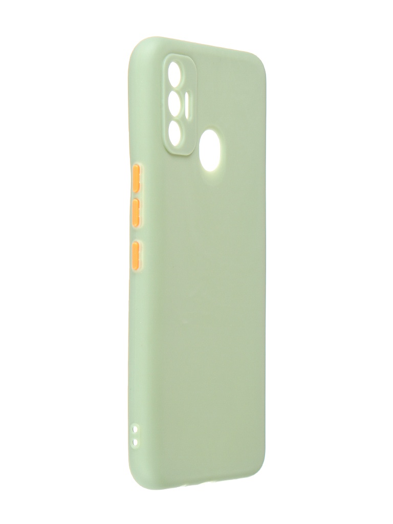 фото Чехол neypo для tecno spark 7 soft matte green nst23161