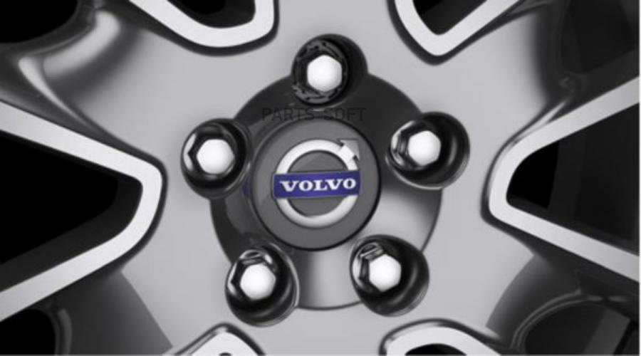 Колпачки (хром) колесного болта / гайки Volvo 31439229